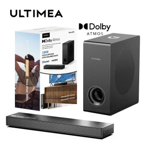 ULTIMEA 2.1 Soundbar with Dolby Atmos for Smart TV, Bluetooth Sound Bar