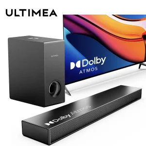 190W 2.1 Soundbar with Dolby Atmos,3D Surround Sound System with Subwoofer