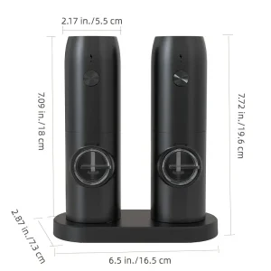 USB Rechargeable Automatic Salt And Pepper Grinder